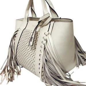 Henri Bendel Brunch Fringed Tote